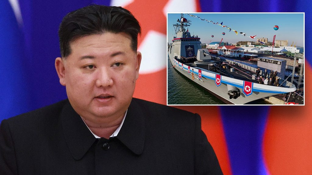 Kim Jong Un left fuming after North Korea’s new destroyer damaged in failed launch