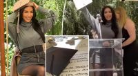 Kim Kardashian graduates law school after 6 years in surprise backyard commencement ceremony