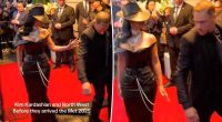 Kim Kardashian snaps at security guard for stepping on 2025 Met Gala dress