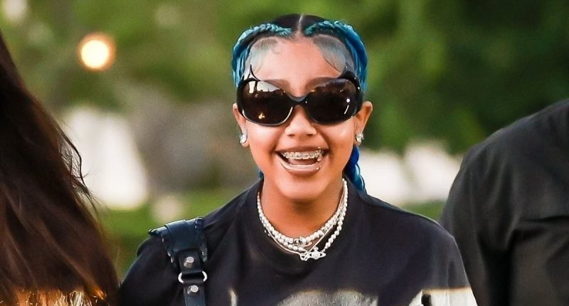 Kim Kardashian's daughter North West, 11, debuts shock new look