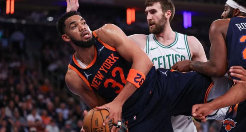 Knicks flip script on Celtics and take charge on the glass