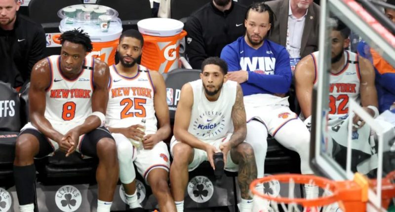 Knicks' starting five have struggled as a unit