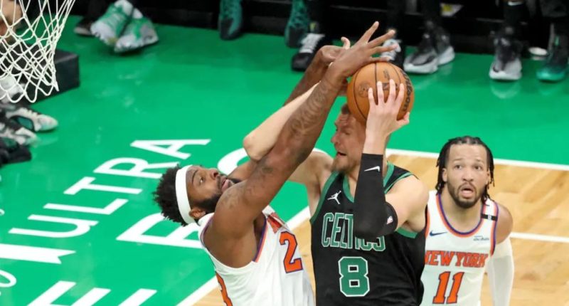 Kristaps Porzingis 'couldn’t breathe' in Celtics worry after sitting entire second half