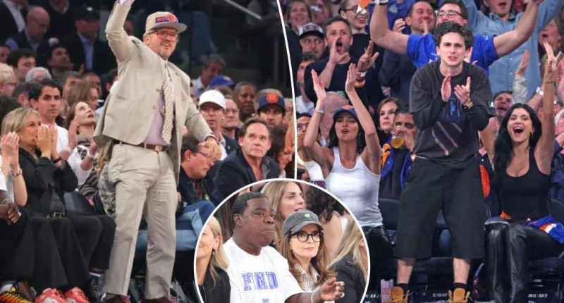 Kylie, Kendall Jenner join Timothee Chalamet for Knicks-Celtics Game 4