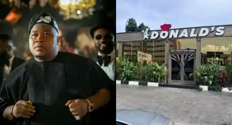 Lagos state government seals Cubana Chief Priest’s fast food restaurant