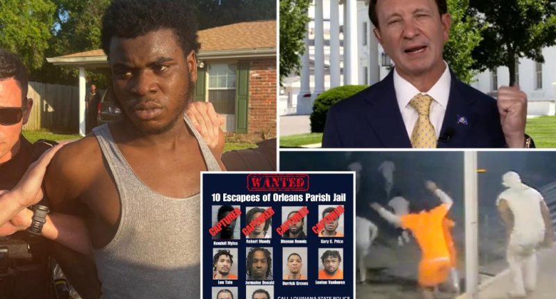 Louisiana Gov. Jeff Landry blasts 'progressive promises' after New Orleans jail escape