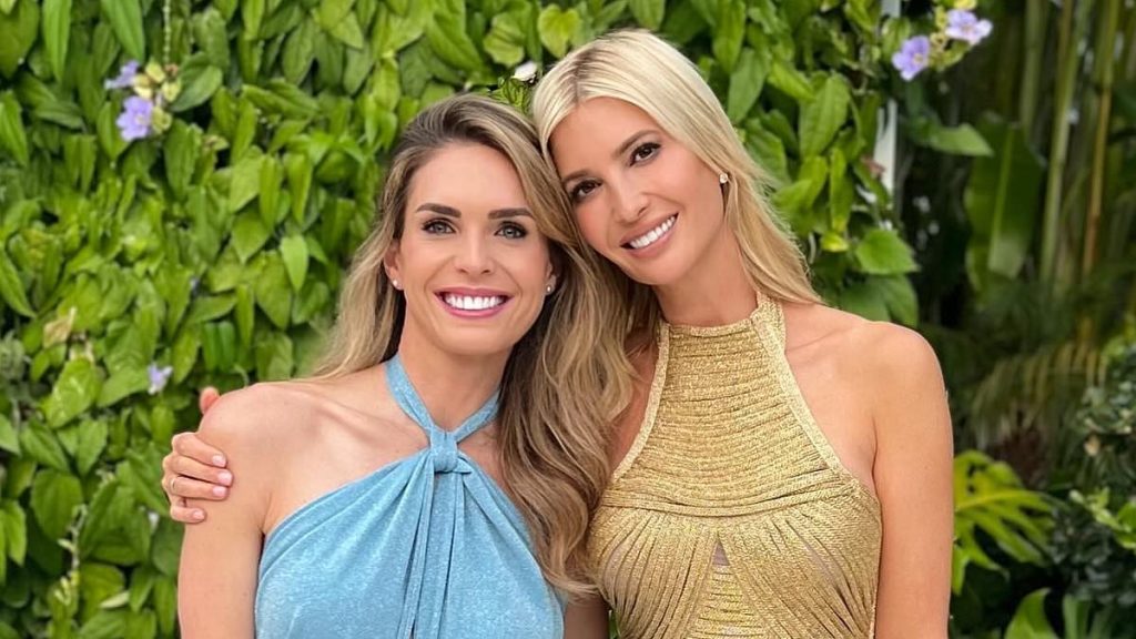 'Missing' Trump aide Hope Hicks returns to fold with Ivanka embrace