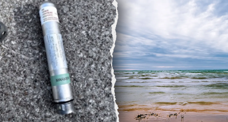 Missing military flares prompt urgent warning for Lake Michigan beachgoers