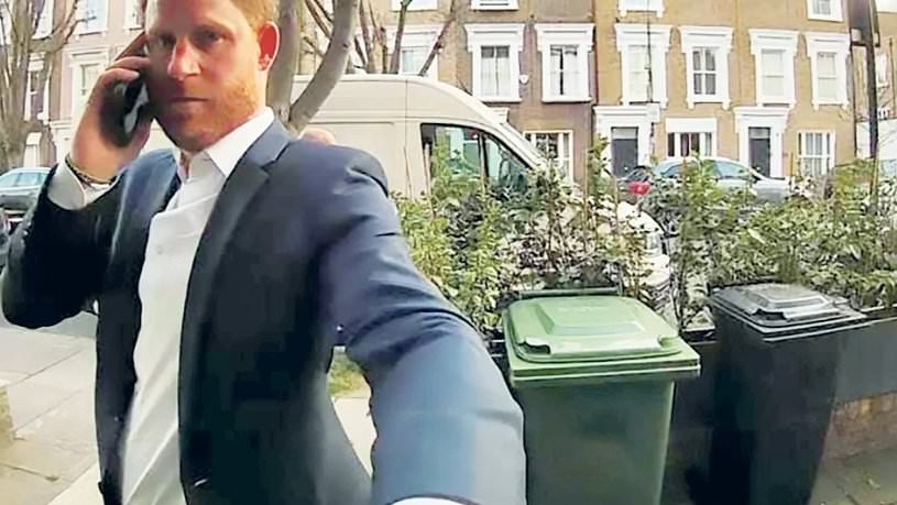 Moment blundering Prince Harry knocks on wrong door by mistake
