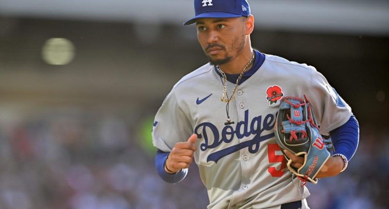 Mookie Betts misses Yankees opener after he stubs his toe and needs X-rays
