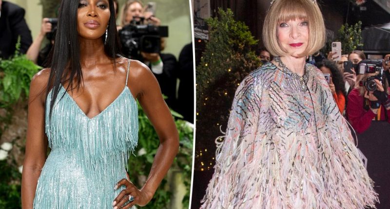 Naomi Campbell skipping 2025 Met Gala
