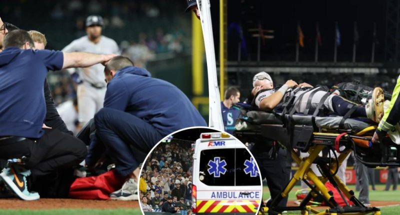 Oswaldo Cabrera taken off in ambulance with gruesome injury