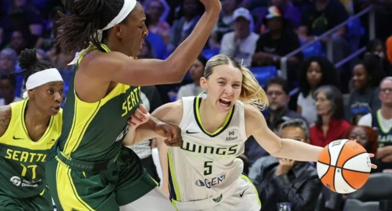 Paige Bueckers' big night not enough for first victory as Wings fall to Storm