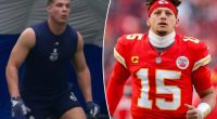 Patrick Mahomes' half-brother Graham Walker at Chiefs rookie camp