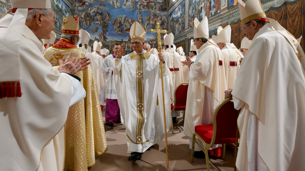 Pope Leo XIV gives 1st homily as American pontiff, says loss in faith has led to crisis in humanity