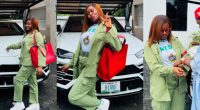 Proud husband, BLord shares pics as wife goes for NYSC after graduating from medical school -