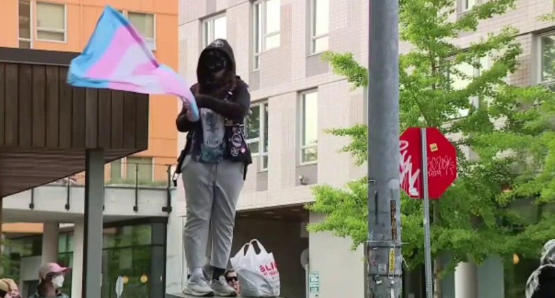 Riley Gaines says 'literal human feces' thrown in protest of Turning Point USA at University of Washington