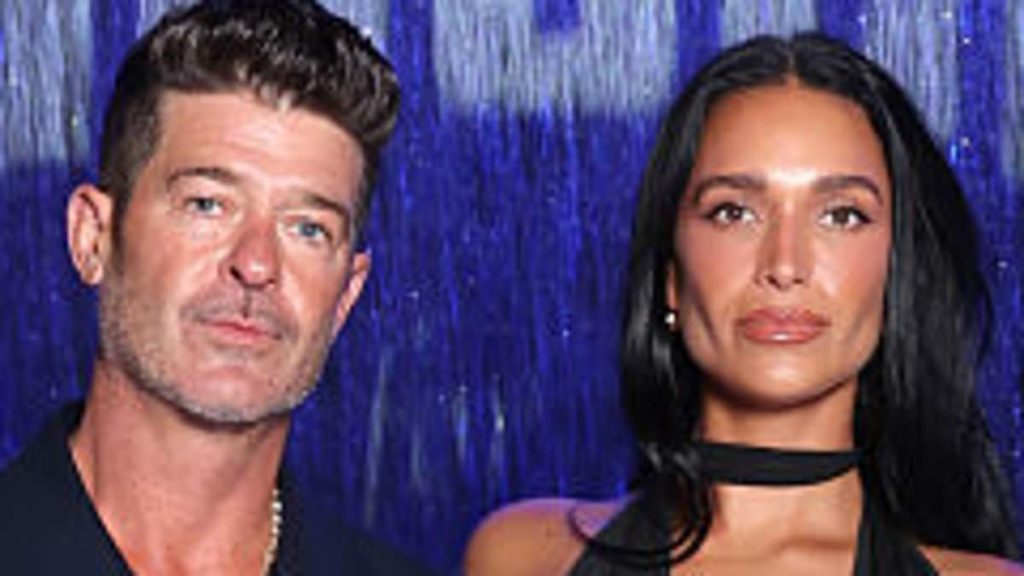 Robin Thicke, 48, marries baby mama, 30, after six-year engagement
