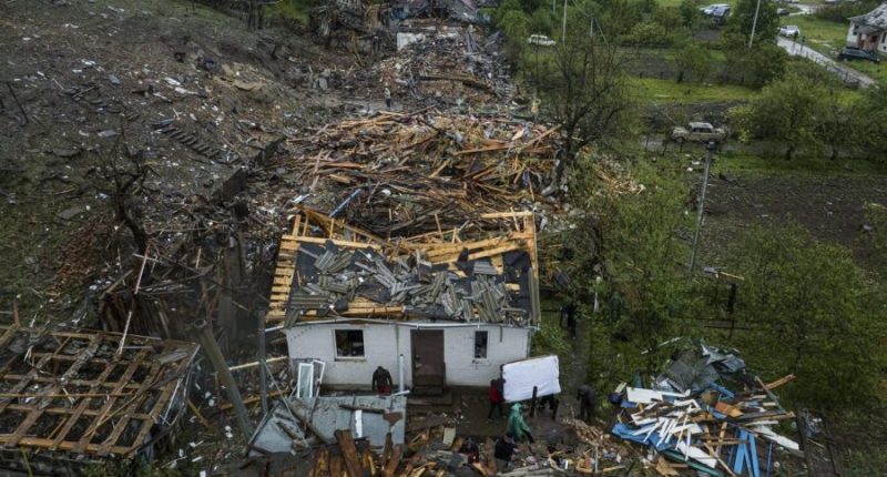 Russia seizes Ukraine border towns, slows bombing after Trump says Putin has gone 'crazy'