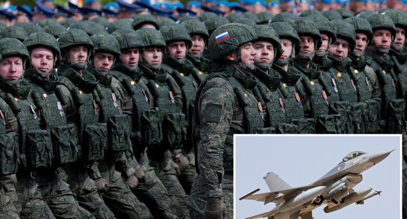 Russian soldiers handed $200,000 each for downing US-made F-16 fighter jet in Ukraine