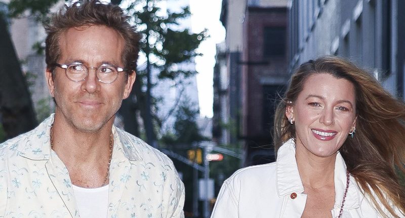 Ryan Reynolds shamelessly promotes wife Blake Lively's hair care range
