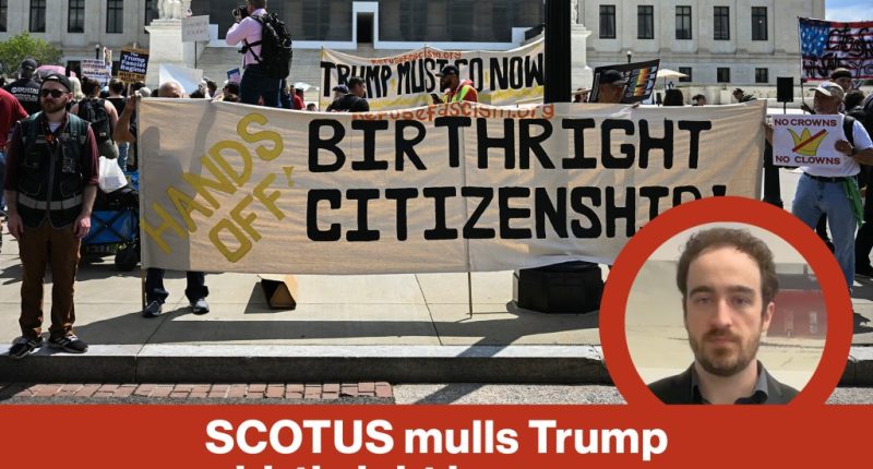 SCOTUS mulls Trump birthright ban case | Reporter Replay (Video)