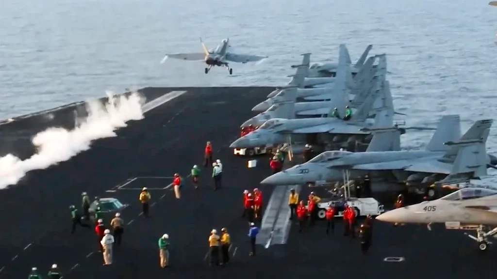 Second Navy fighter jet goes overboard from Truman aircraft carrier, pilots ejected