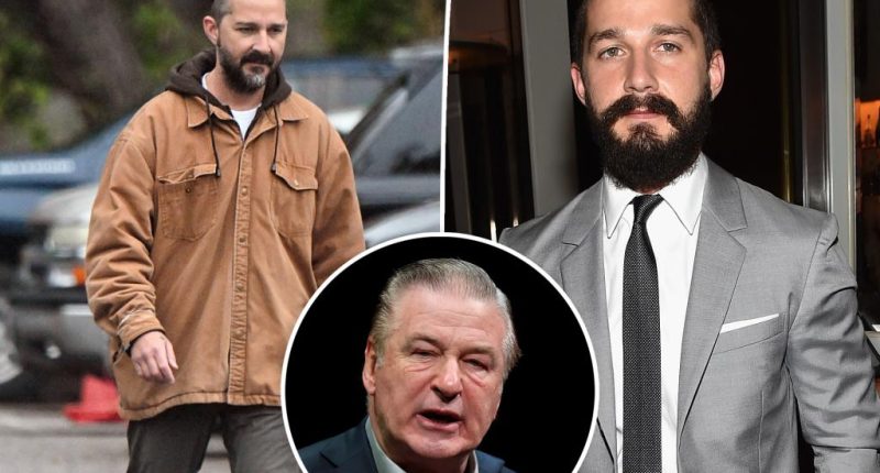 Shia LaBeouf reveals he lived in Central Park during feud with Broadway co-star Alec Baldwin