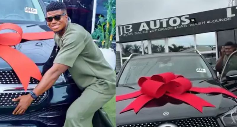Skitmaker Zicsaloma Splurges Millions of Naira on New Benz -