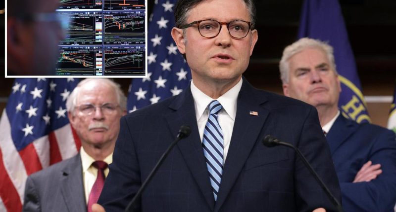 Speaker Johnson throws his weight behind bid to bar congressional stock trading