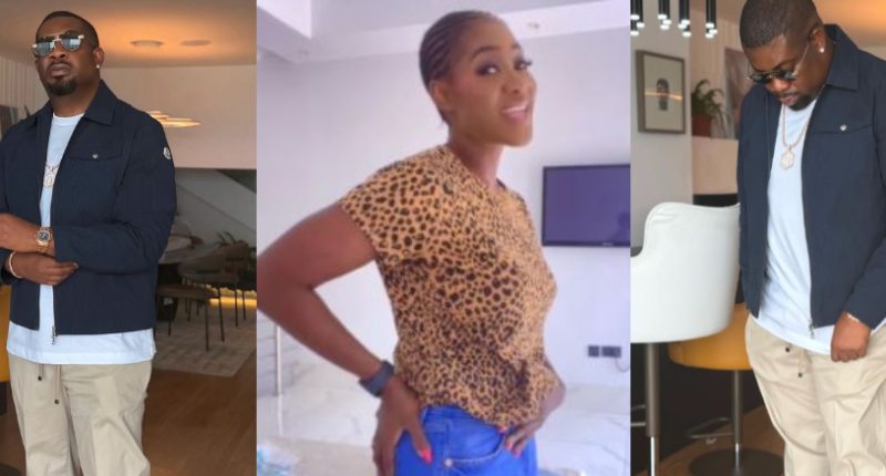 Stray bullets hits Mercy Johnson as Don Jazzy New Look Sparks Debate Amongst Fans -