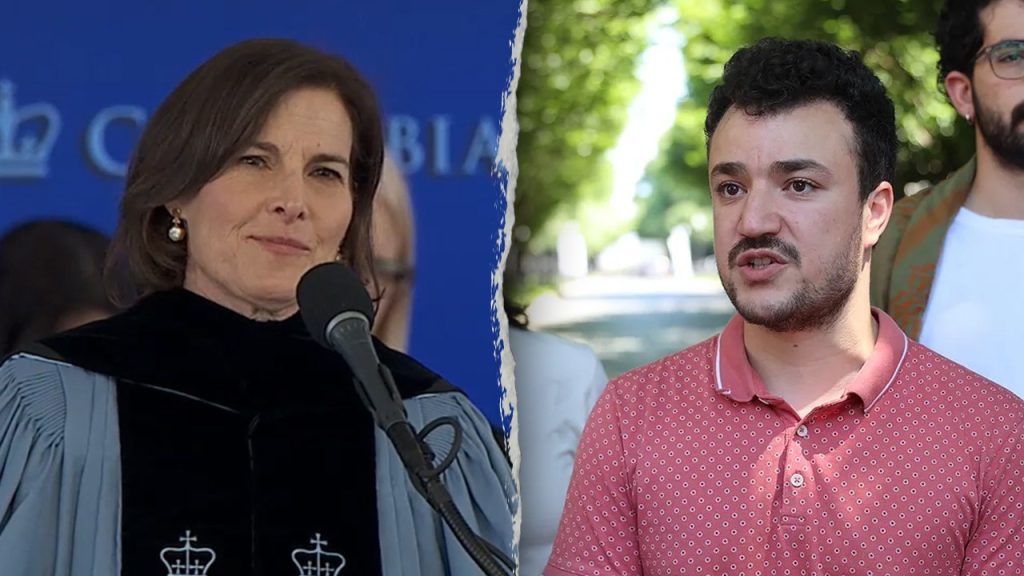 Students heckle Columbia acting president at graduation, shout 'Free Mahmoud'