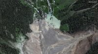 Swiss village buried in glacier collapse