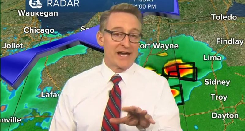 TV weatherman let go from network as bosses issue cryptic statement