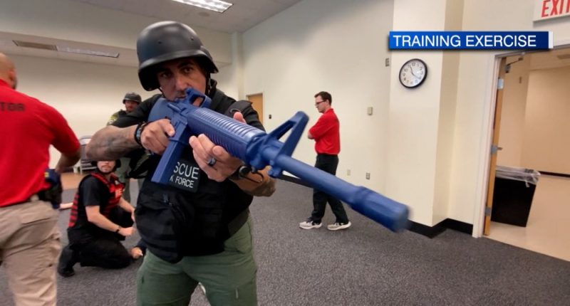 Tampa Bay 1st responders train side-by-side in active shooter drill
