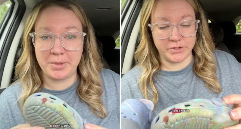 Tennessee girl Sophia Dorton foot run over by lawn mower saved by Crocs, mom Alison Dorton claims