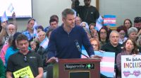 Tensions flare at school board meeting after trans athlete wins multiple track events