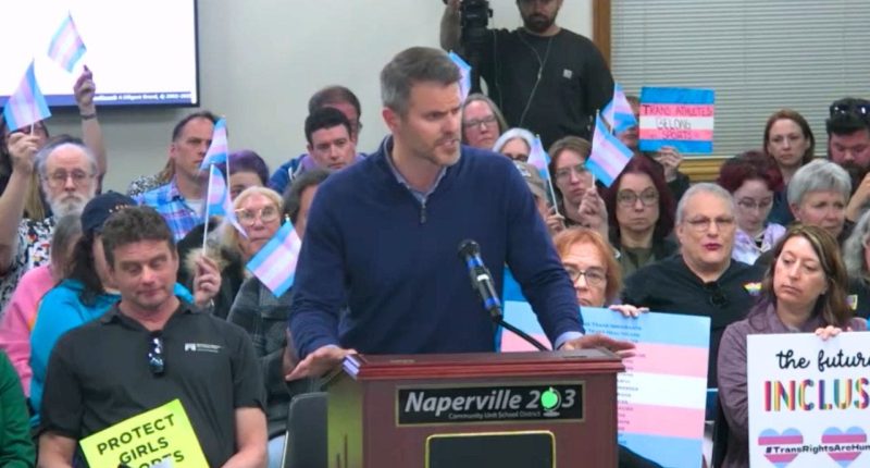Tensions flare at school board meeting after trans athlete wins multiple track events