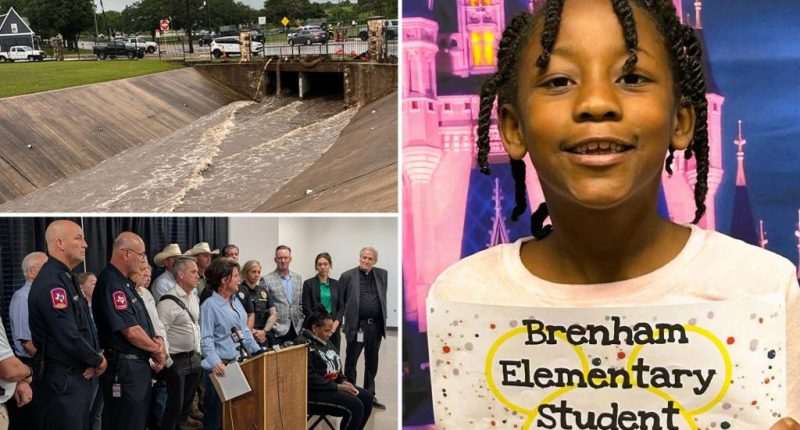Texas child found dead after being swept away by floodwaters