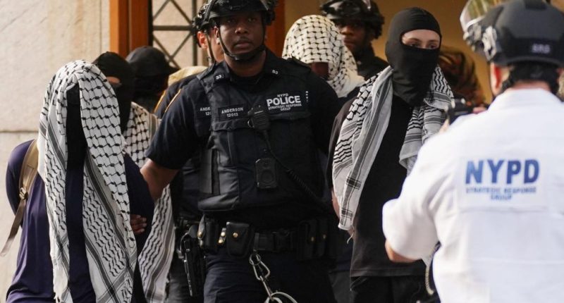 Throw the book at masked Columbia thugs