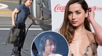 Tom Cruise and Ana de Armas enjoy helicopter ride before swanky birthday dinner in London