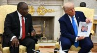 Trump shames South African president by playing 'white genocide' video