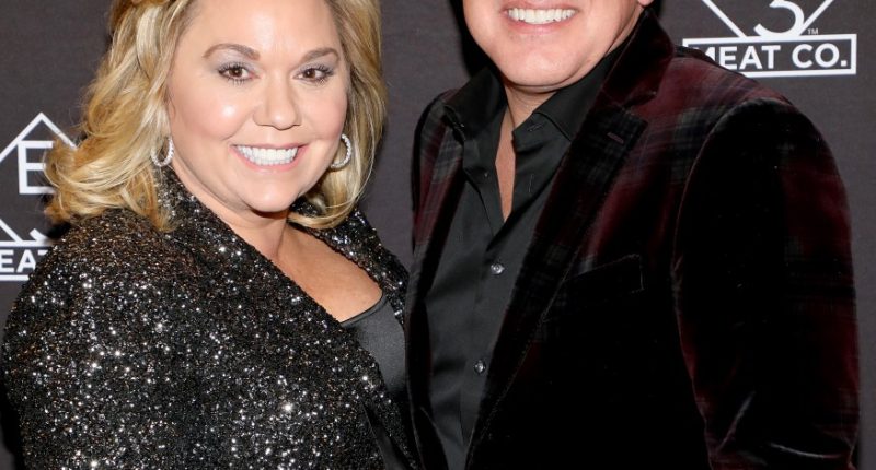 Julie and Todd Chrisley at an event.