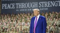 Trump touts investments as he departs Middle East