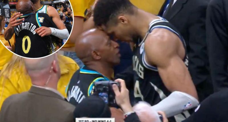 Tyrese Haliburton's dad staying away from Pacers games after Giannis flap