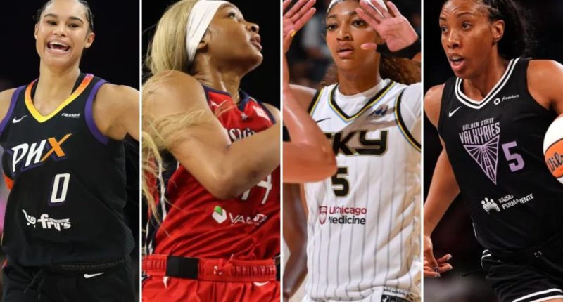 Valkyries, Mercury, Sky, Mystics rookies