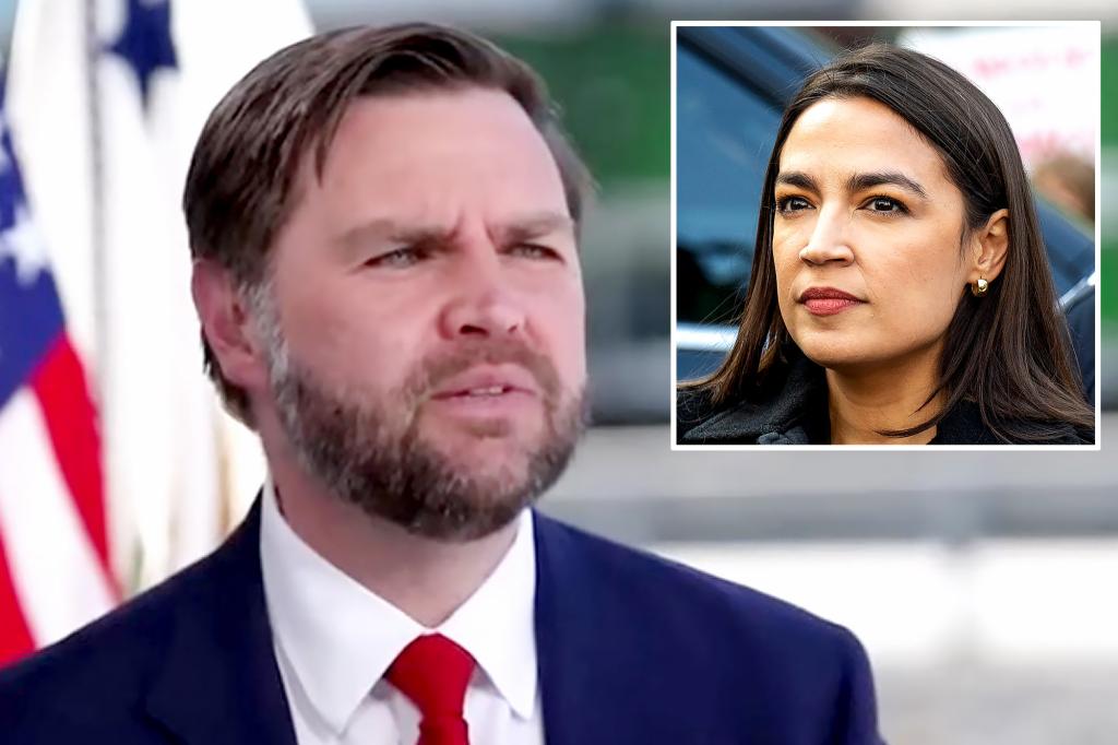 Vance slams AOC 2028 talk as ‘the stuff of nightmares,’ argues Trump is the leader of the Democratic Party