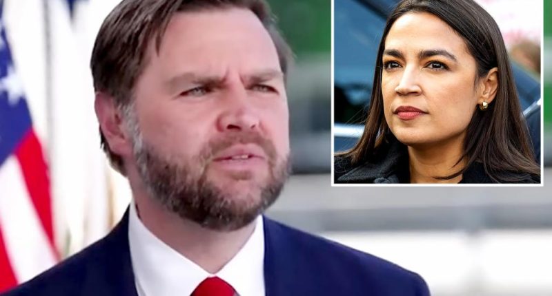 Vance slams AOC 2028 talk as ‘the stuff of nightmares,’ argues Trump is the leader of the Democratic Party