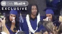 Video captures tearful Diddy family at his twins' graduation