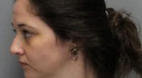 Mugshot of a woman.